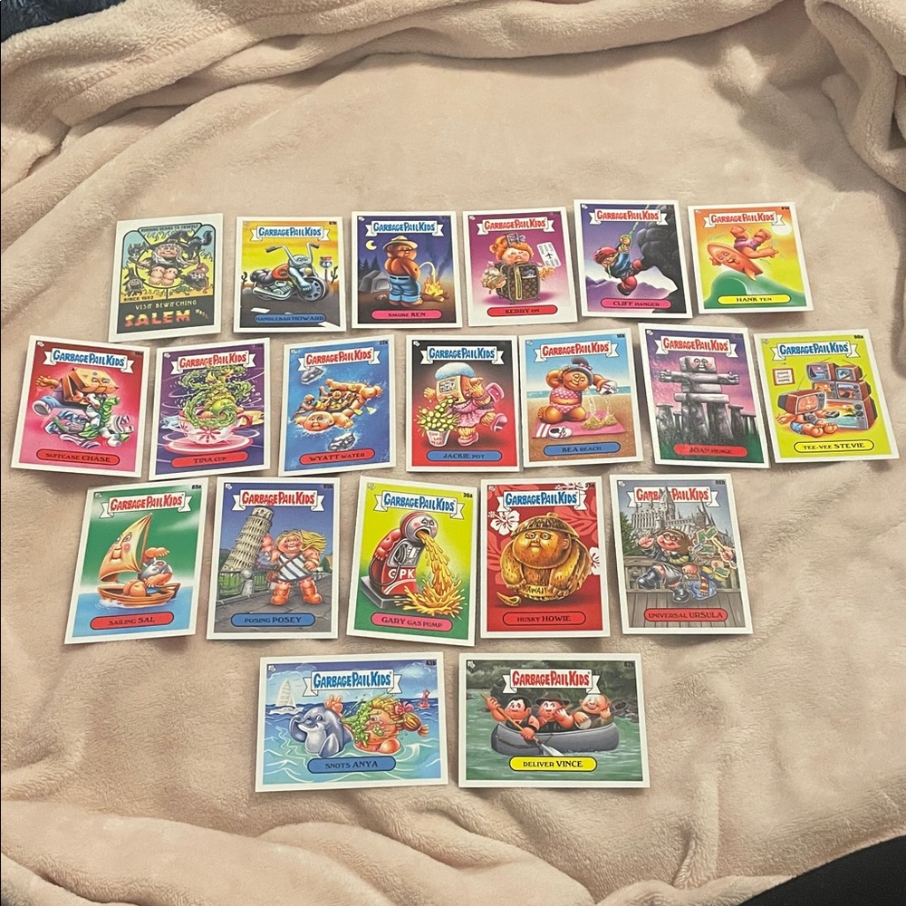 Garbage Pail Kids Trading Cards Collection